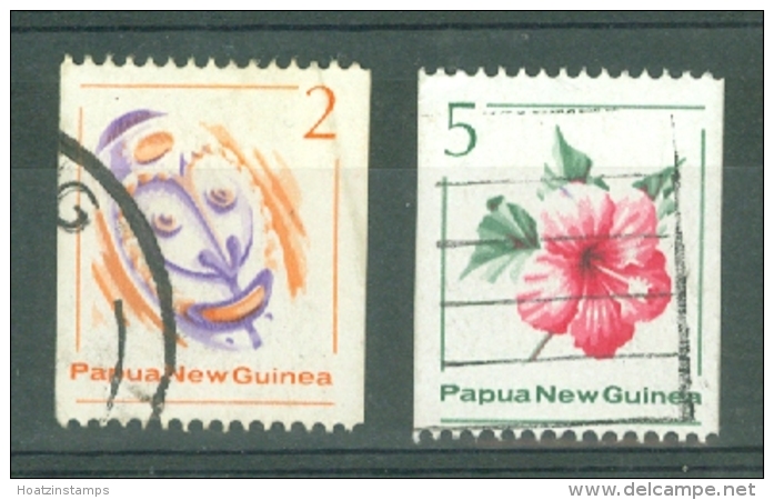Papua New Guinea: 1981   Coil Stamps  Used - Papua New Guinea