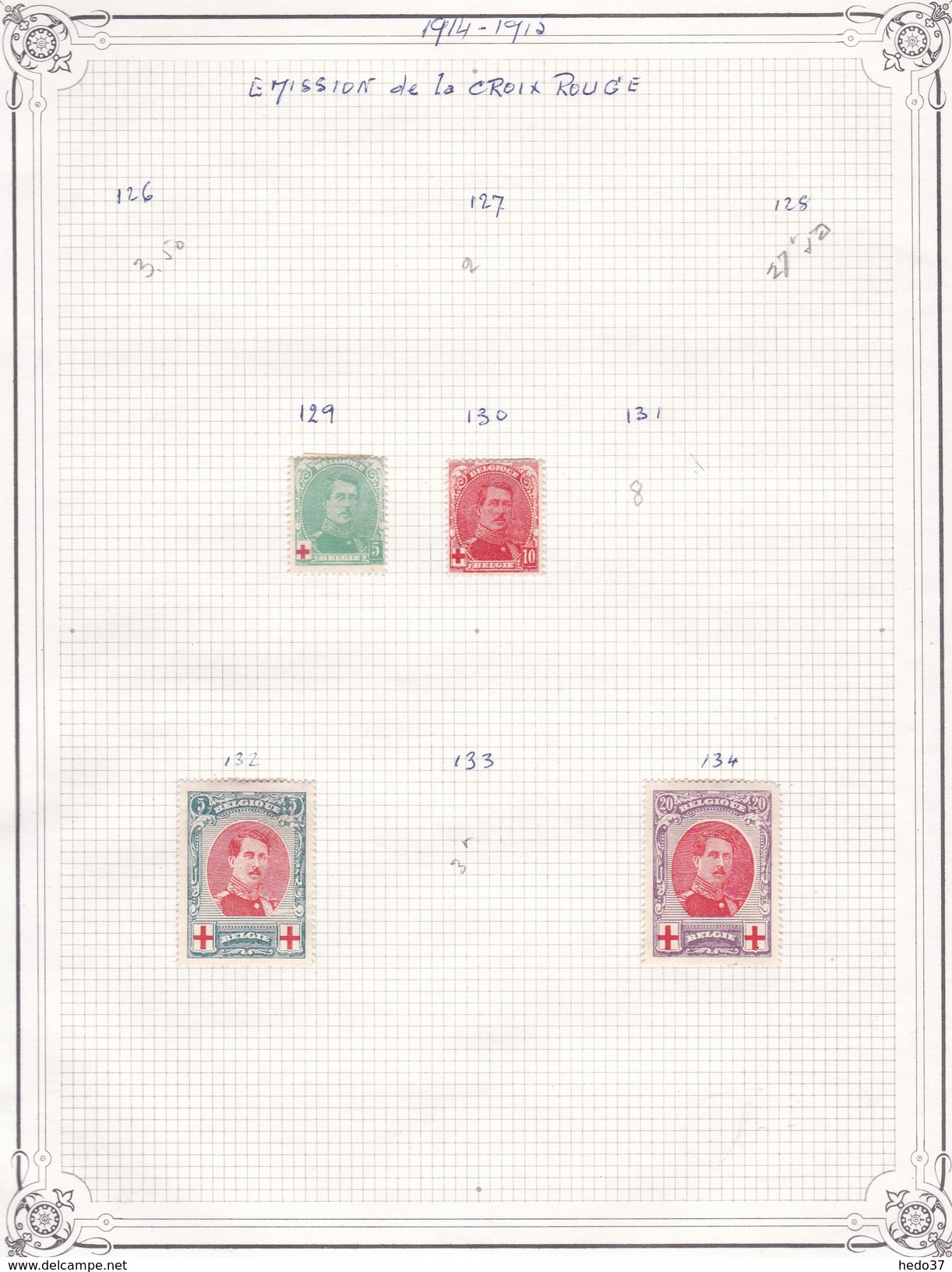 Belgique - Collection Vendue Page Par Page - Timbres Neufs */ Oblitérés - B/TB - Sammlungen