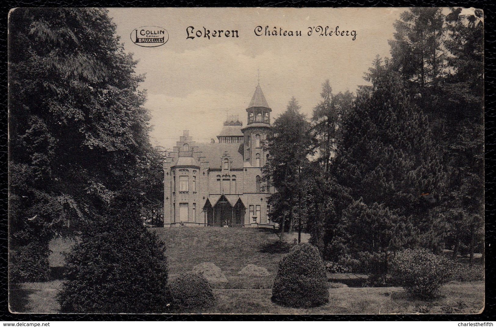 LOKEREN - CHATEAU D'UEBERG - Zeldzame Uitgave Collin ! - Lokeren