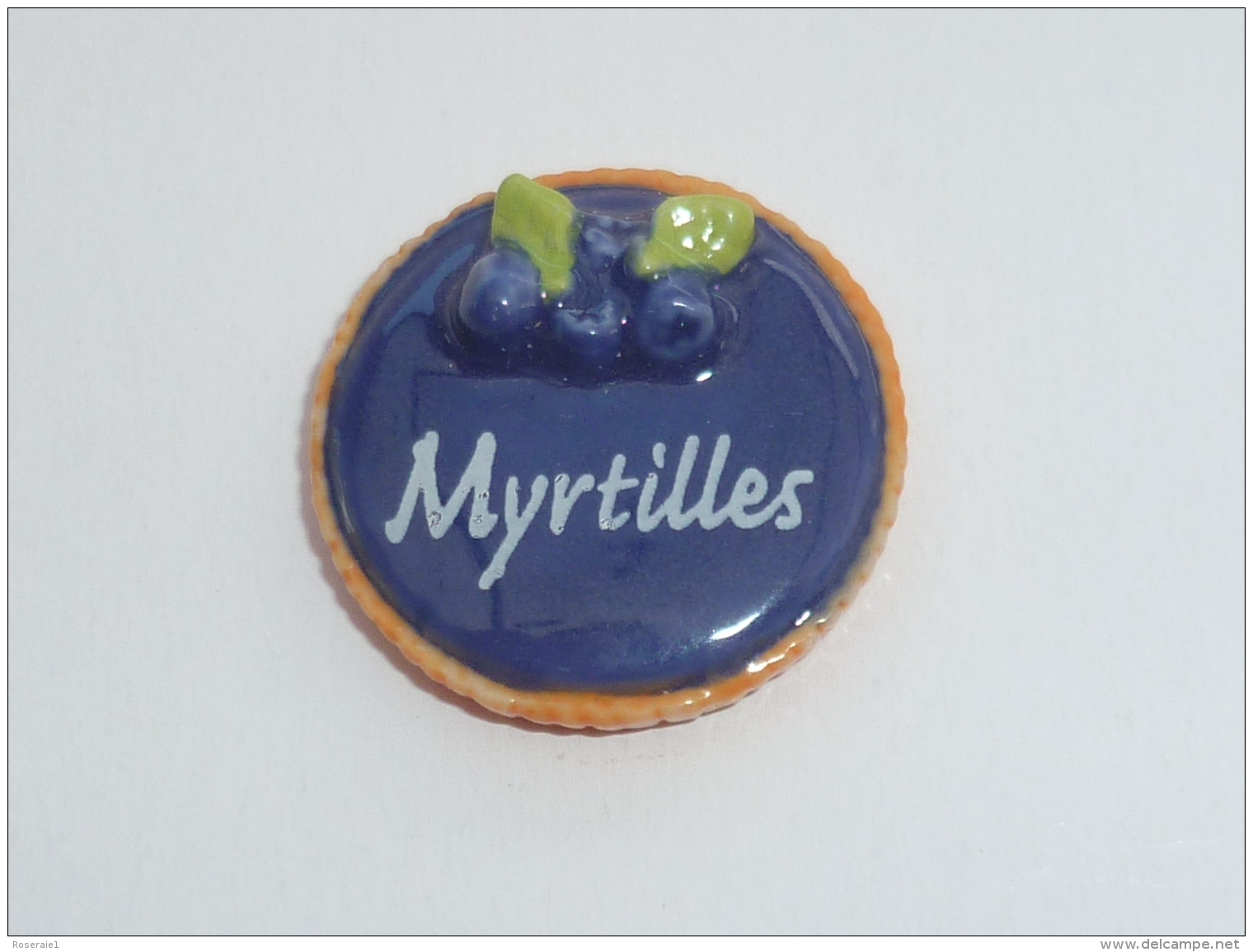 FEVE TARTE AU DESSERT, MYRTILLES - Autres & Non Classés