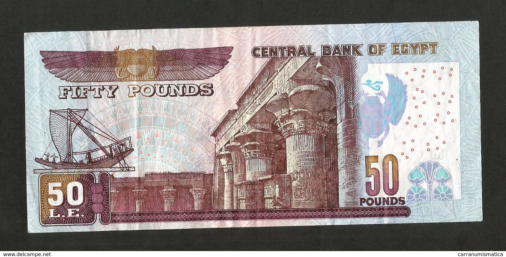 EGYPT - CENTRAL BANK OF EGYPT - 50 POUNDS - Aegypten