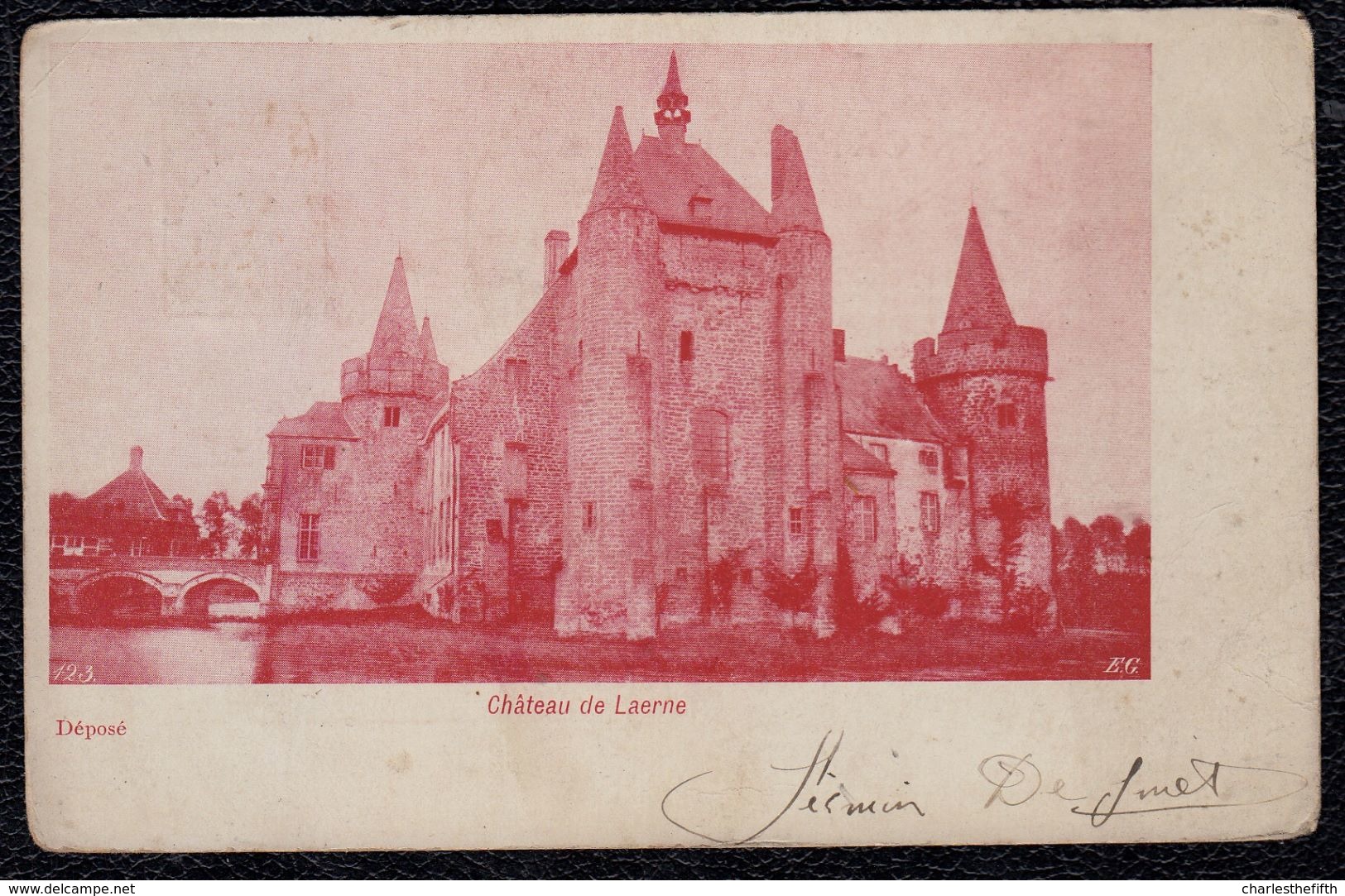 CHATEAU DE LAERNE - LAARNE -- Zeldzame éditie E.G. - Laarne