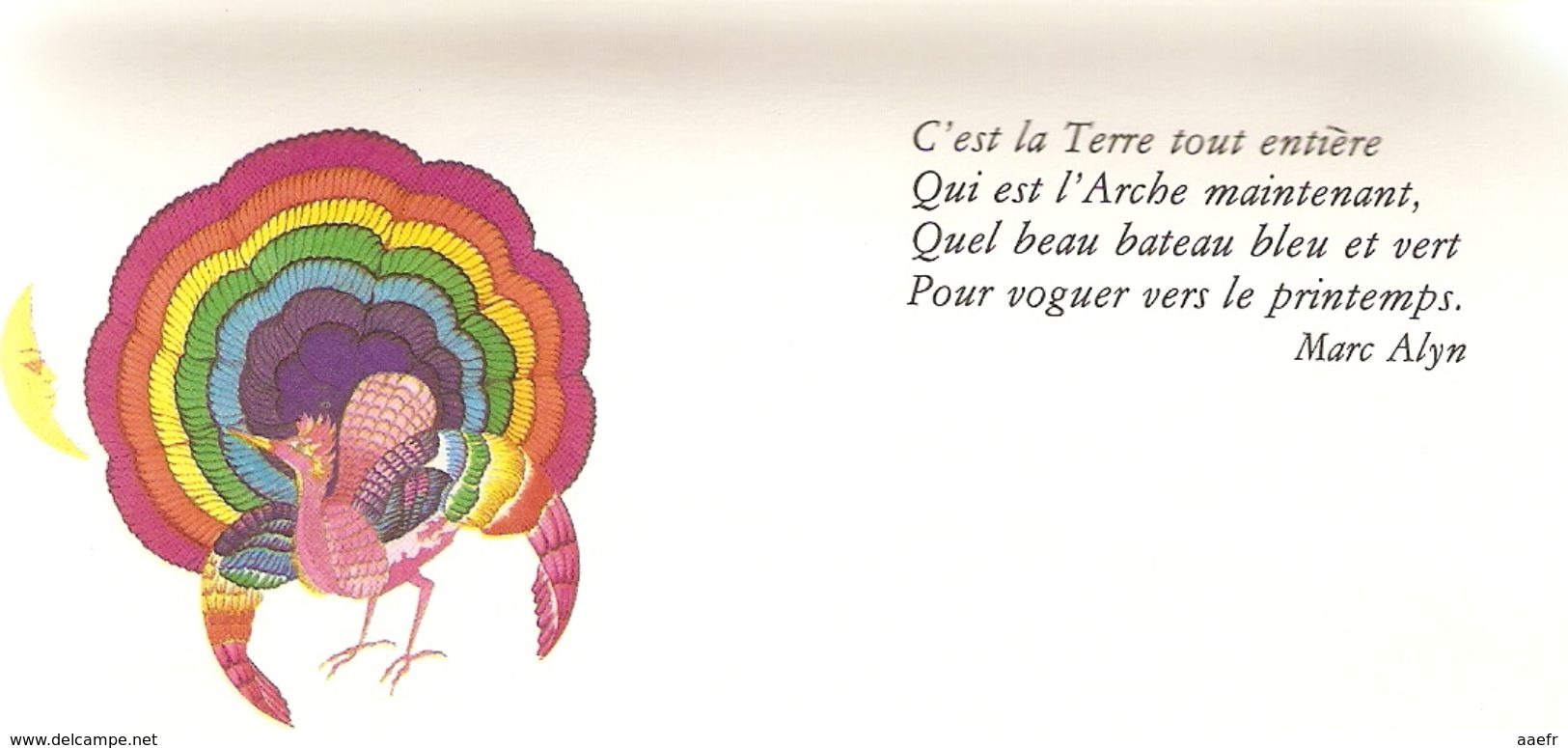 Papier à Lettres Illustré - Enfance Heureuse - Les Editions Ouvrières - Poèsie -  Charpentreau - Gamarra - Carême - Matériel Et Accessoires