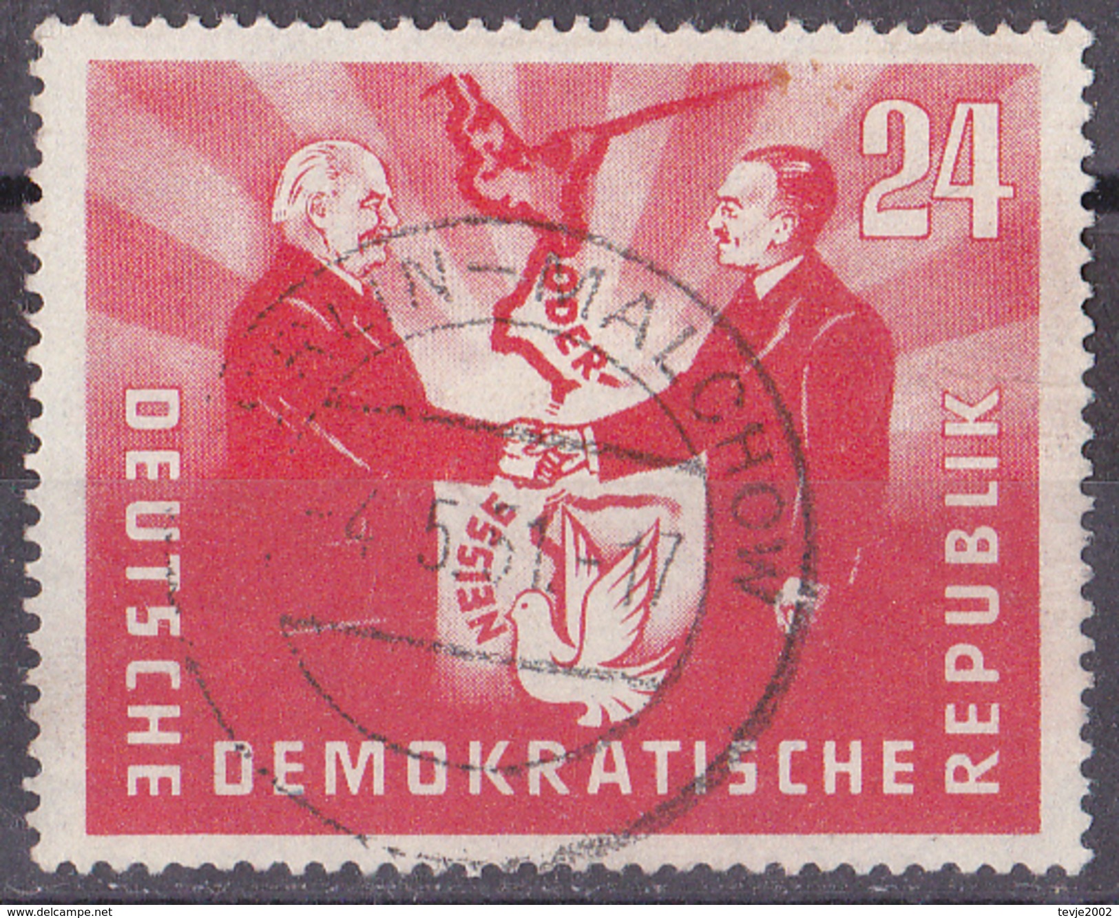 Hmö_ DDR 1951 - Mi.Nr. 284 - Gestempelt Used - Gebraucht