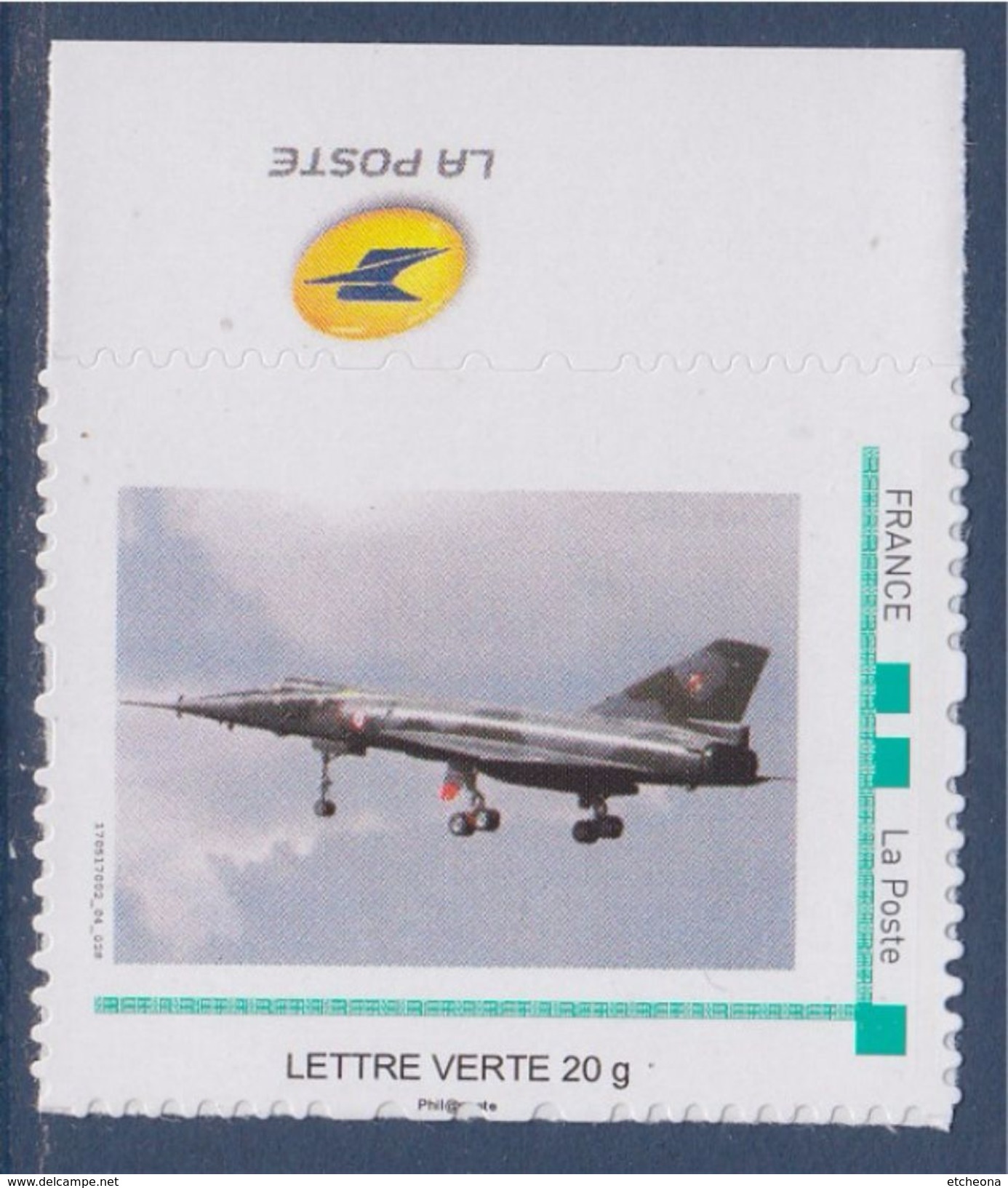 = Le Mirage IV P Fut Affecté à La Base Aérienne 106 Bordeaux Mérignac TVP LV Avec BdF Et Logo La Poste - Autres & Non Classés