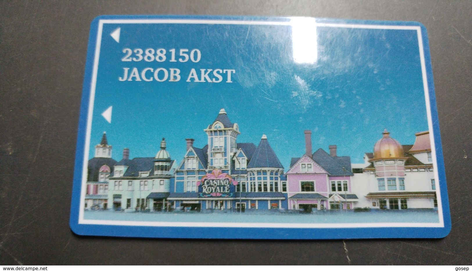 U.s.a-casino Card-(5)-(number Card-jacob Akst-2388150)- - Cartes De Casino