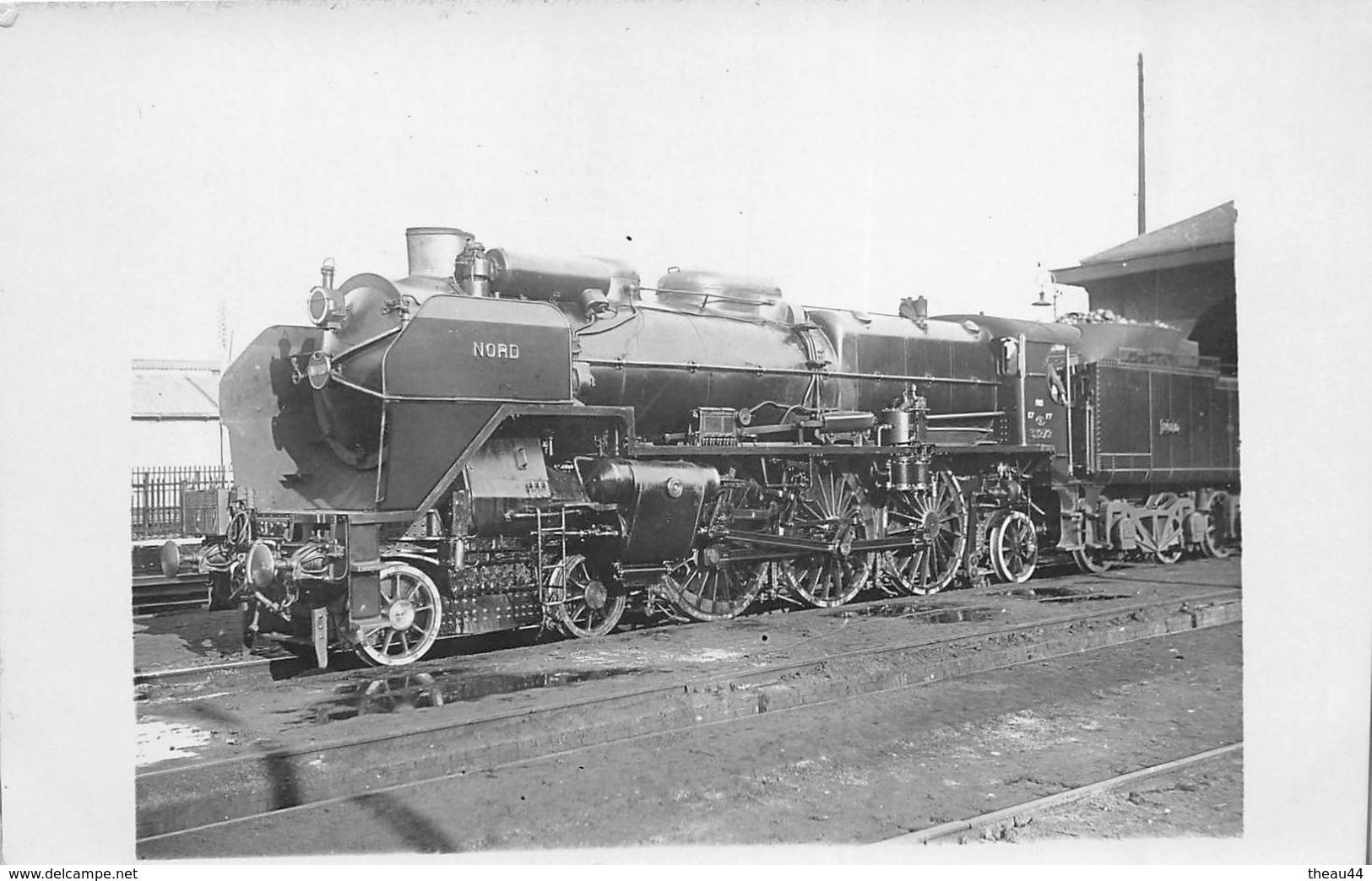 ¤¤  -  Carte-Photo  -    Locomotive En Gare  , Chemin De Fer  -  Machine Du NORD   -  Train  -  ¤¤ - Eisenbahnen