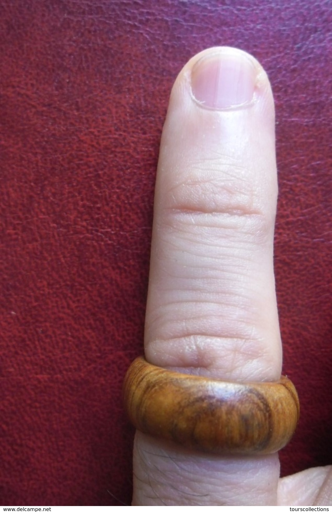 Bague En Bois 17 Mm (diamètre Utile) Taille 53 Ou 54 - Anelli