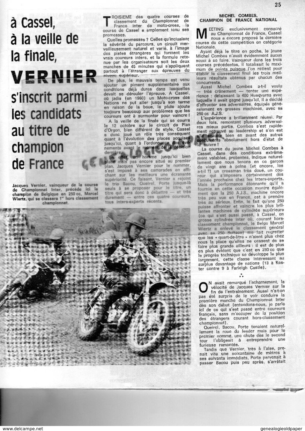 MOTO REVUE - N° 1948- 4-10-1969-RALLYE CANNES GENEVE-J.POCH NEUILLY-JAWA CZALETTA AERMACCHI-YOUGOSLAVIE-CROSS A CASSEL-