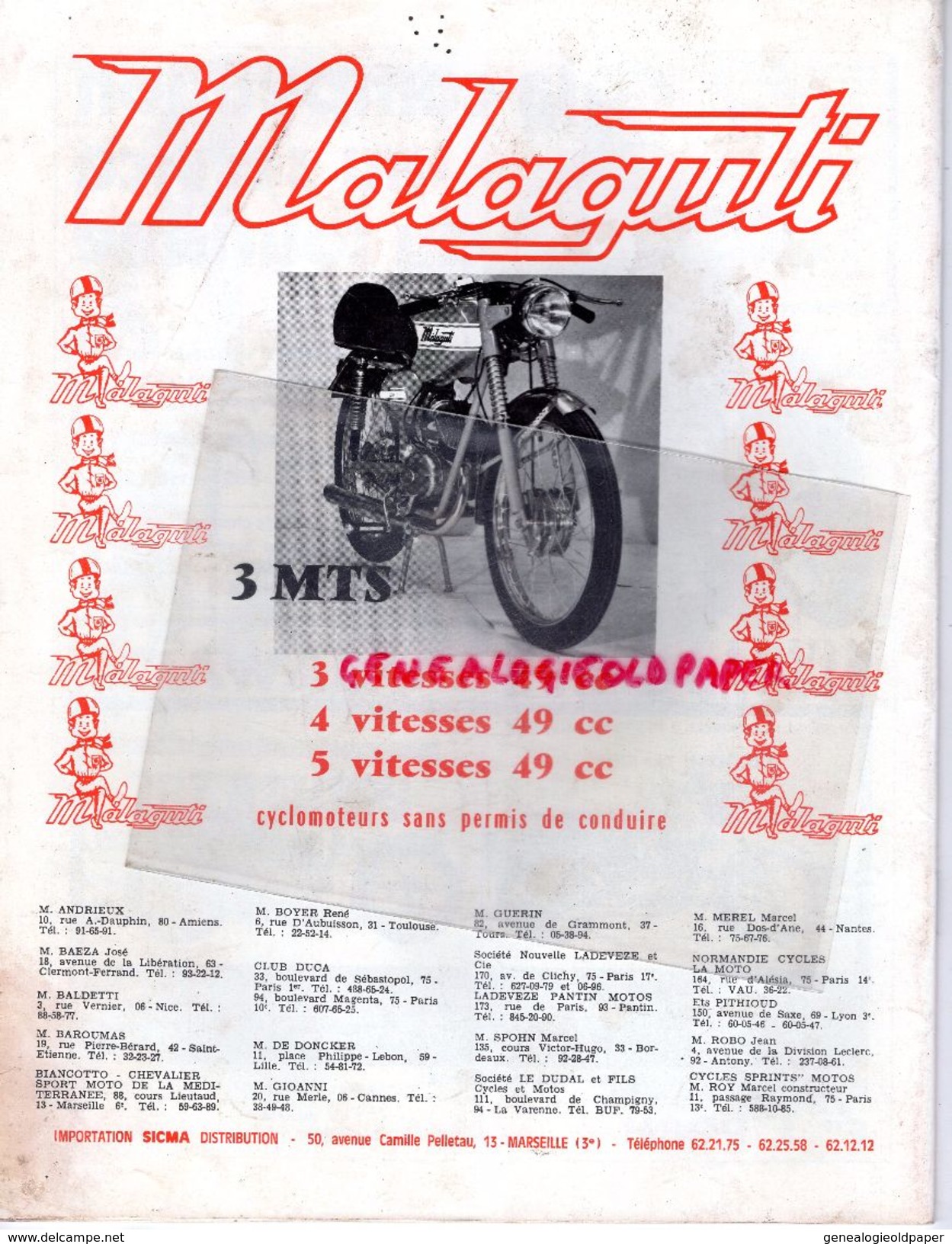MOTO REVUE - N° 1980-16-5-1970-YAMAHA 125 DE VAN PE-BARCELONE-VESOUL-LE MANS- MALAGUTI- TORCE EN VALLEE-MONTLHERY-ITALIE - Moto
