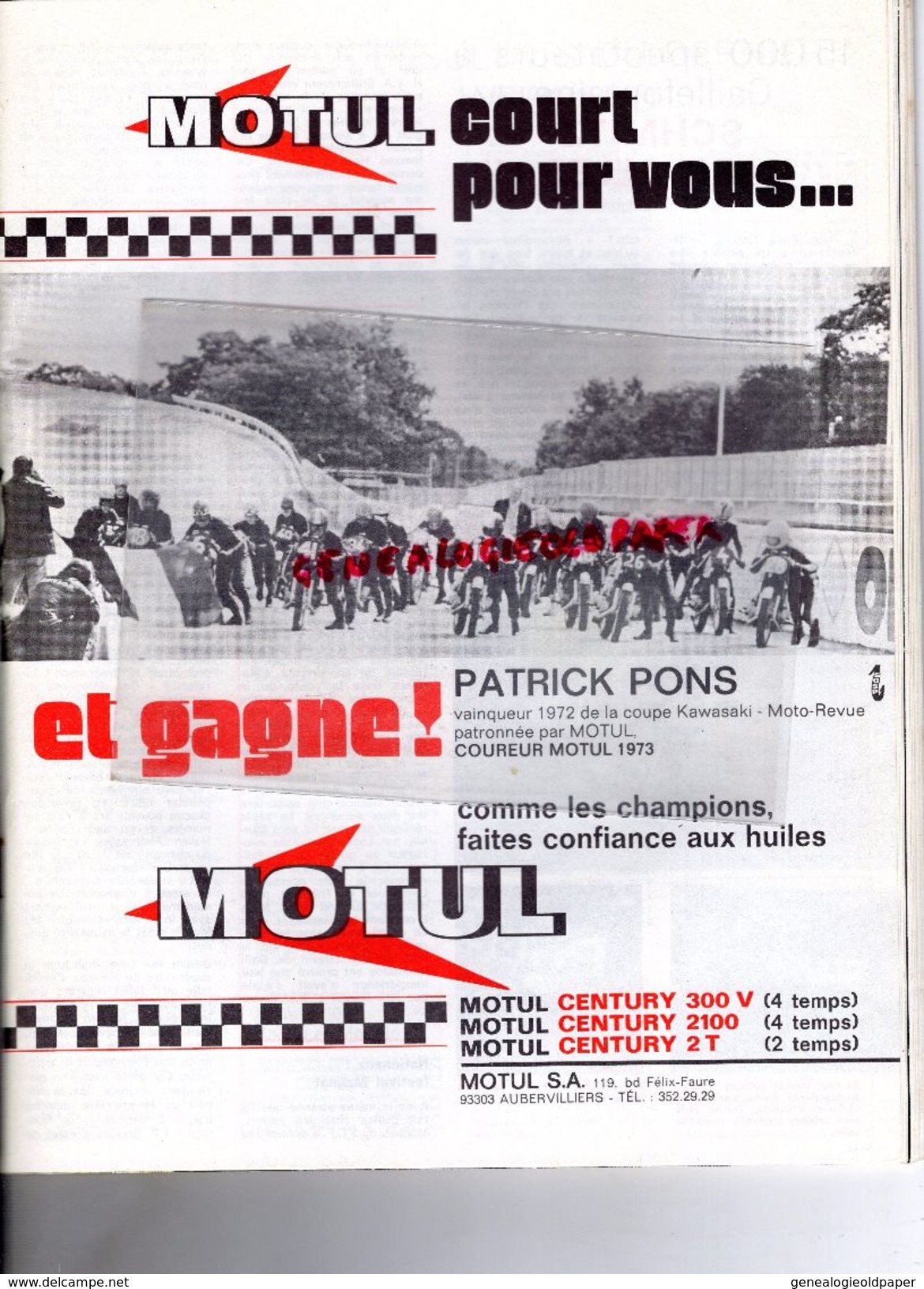 MOTO REVUE -N° 2125-18-5-1973-ESSAI LAVERDA 750 SF-TOUR DE FRANCE-HOCKENHEIM READ-MARLBORO-NOGARO-DOUGLAS 600-GILERA - Motorrad