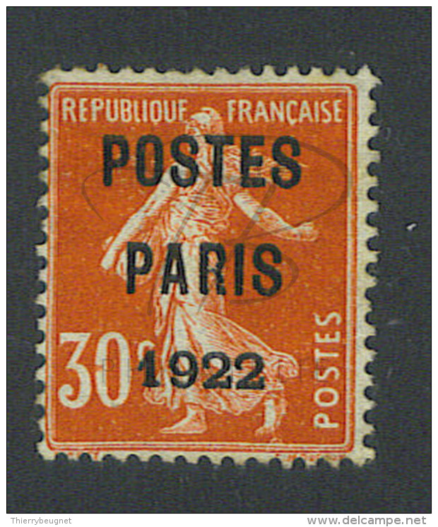 VEND BEAU TIMBRE PREOBLITERE DE FRANCE N°32 !!!! - 1893-1947