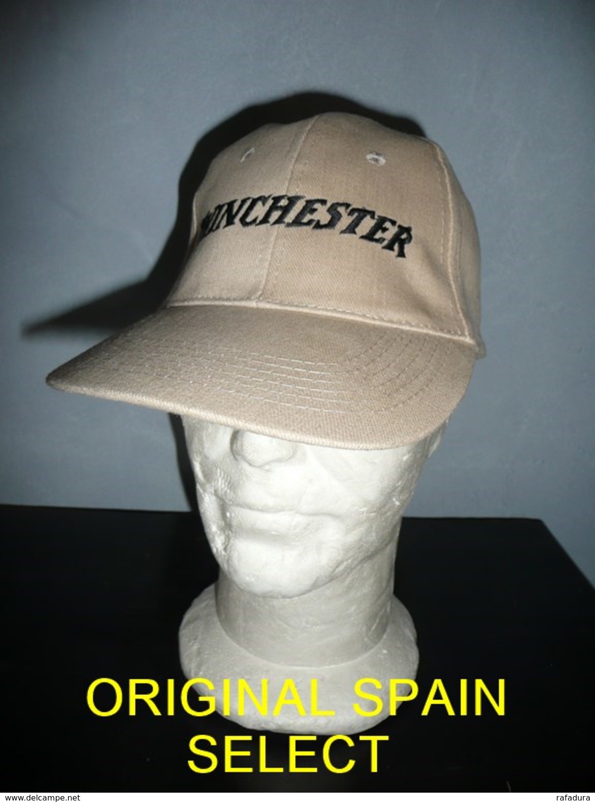 Casquette Beige WINCHESTER ( Carabine Western Fn Herstal 1866 1873 1886 1892 94 - Helme & Hauben