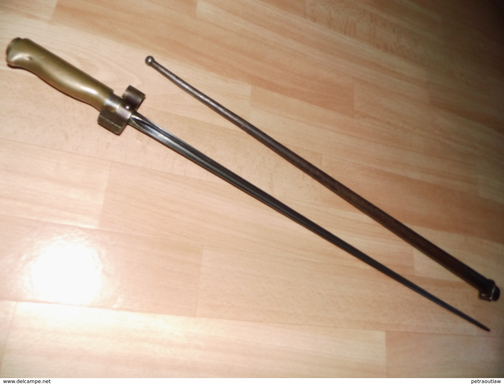 Baionette Lebel Mle 1886 Rosalie 1er Type Sans Quillon - Armes Blanches