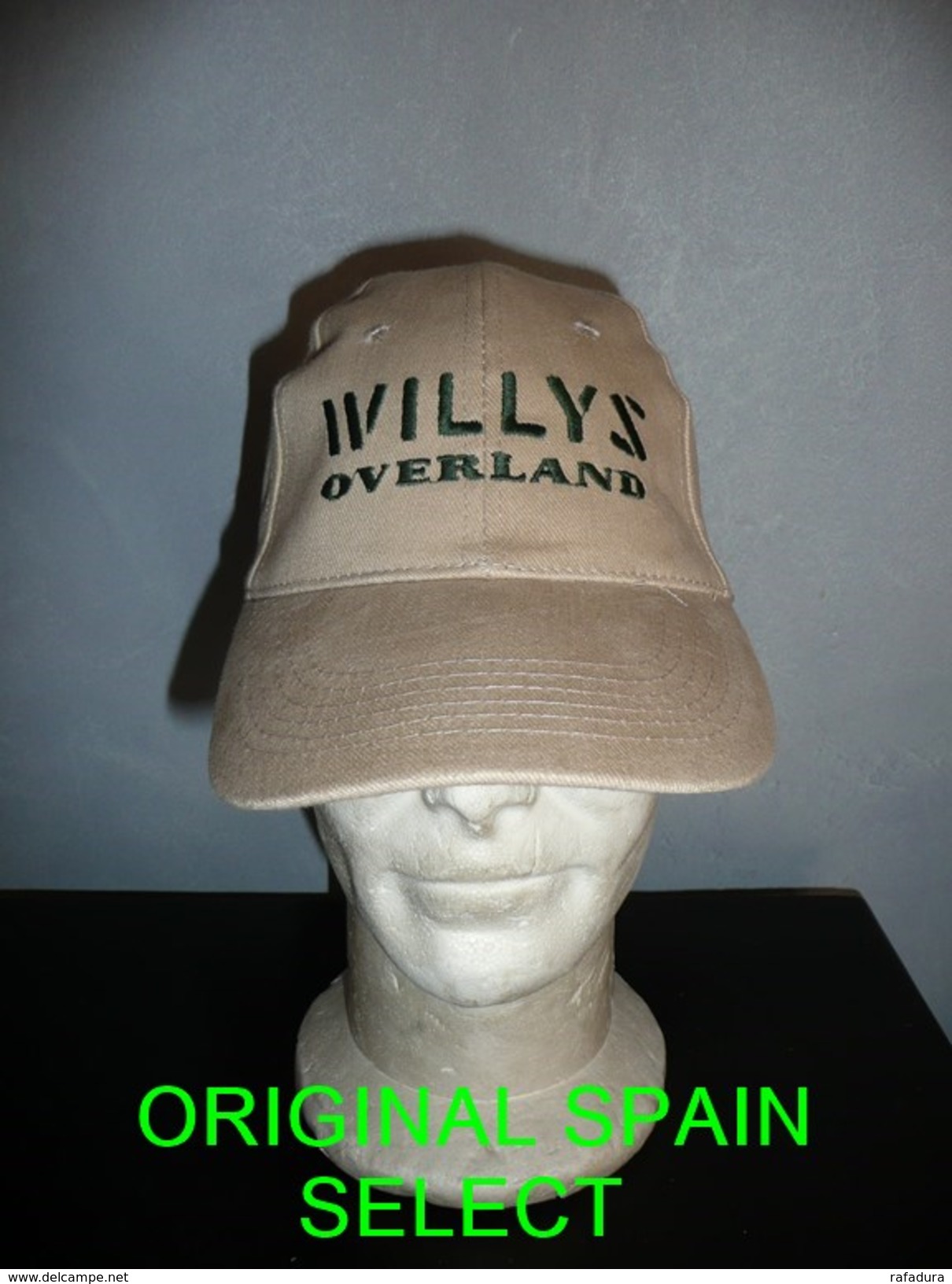 Casquette JEEP WILLYS OVERLAND Beige ( MB MA GPA SAS 4X4 M201 WW2 USA NORMANDIE - Copricapi