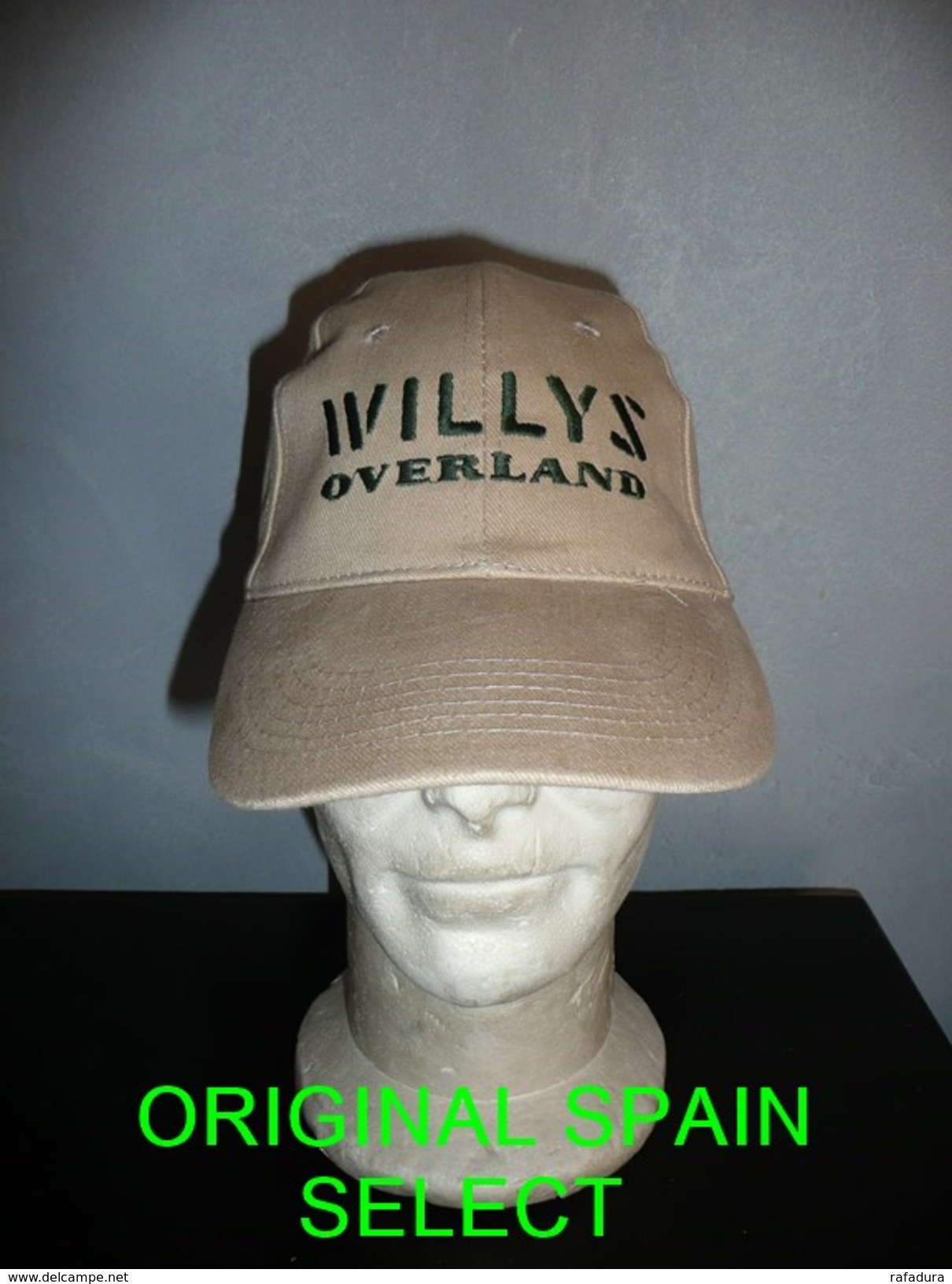 Casquette JEEP WILLYS OVERLAND Beige ( MB MA GPA SAS 4X4 M201 WW2 USA NORMANDIE - Casques & Coiffures