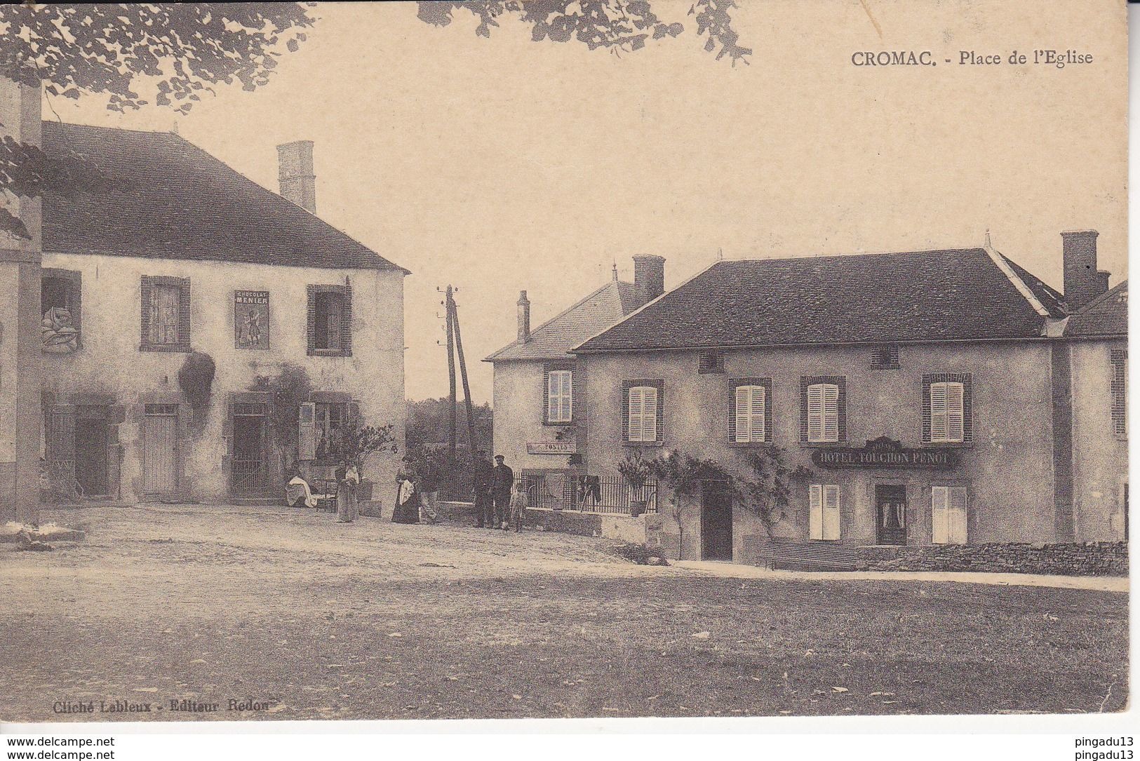 Au Plus Rapide Cromac Place De L'Eglise Hôtel Touchon Penot - Autres & Non Classés