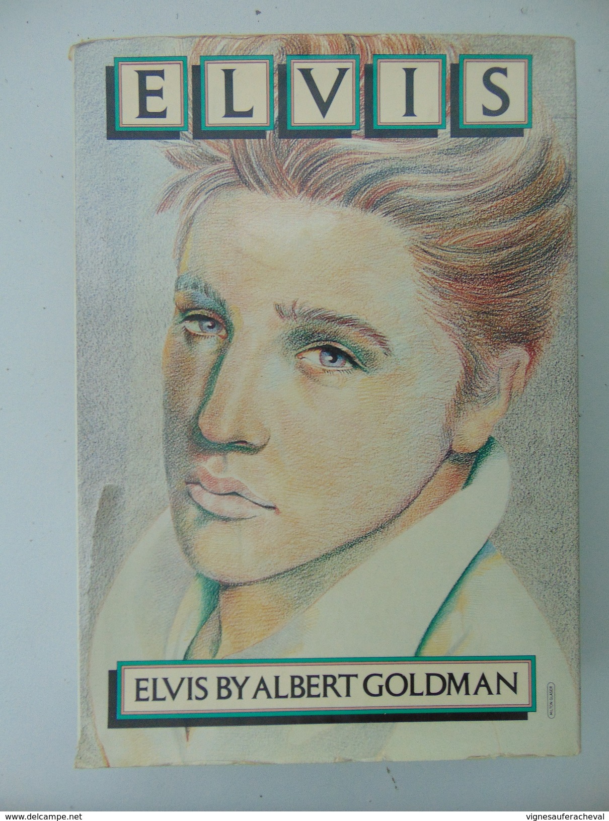 Elvis  By Albert Goldman  (edition Anglaise Avec Photos, Hard Cover) - Music