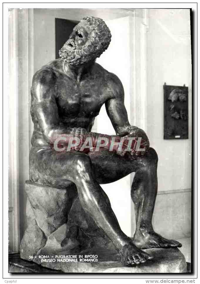 CPM Roma Pugilatore In Riposo Museo Nazionale Romano - Sculptures