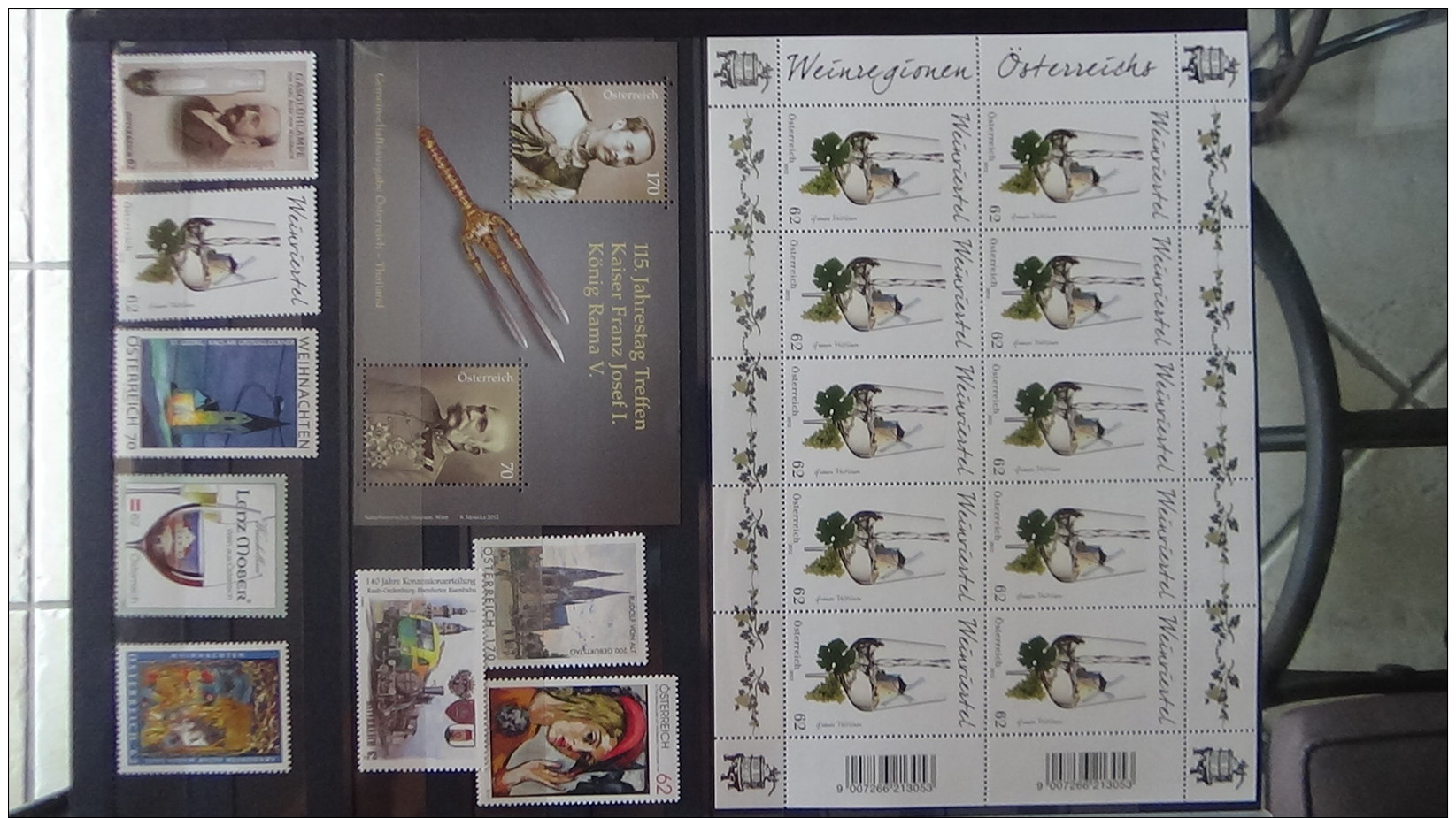 C Collection de Blocs, carnets et timbres ** de FINLAND et d'AUTRICHE années 2010. A saisir !!!