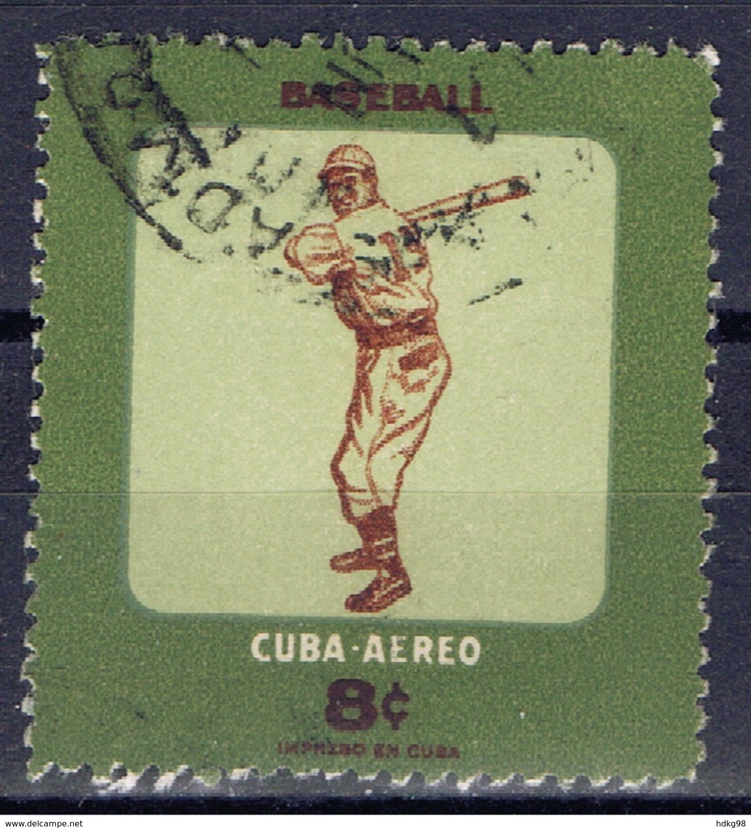 C+ Kuba 1957 Mi 532-33 Baseball, Ballett - Used Stamps