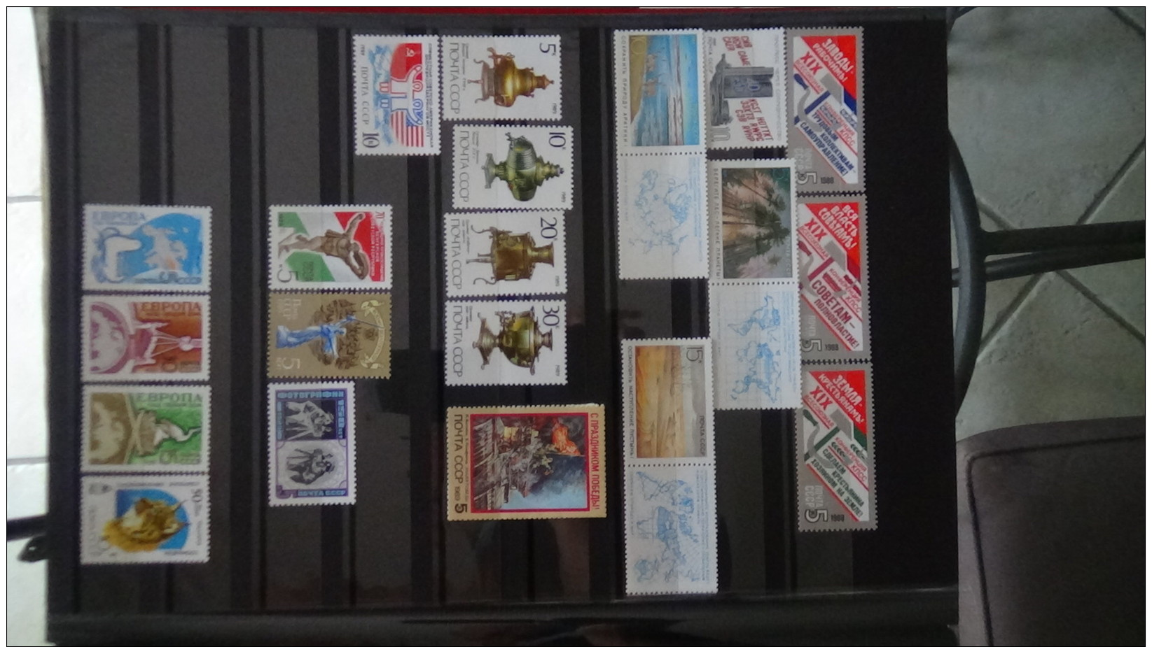 C Collection De Blocs Et Timbres  ** D'URSS (NOYTA CCCP) Et Autres Pays  A Saisir !!! - Collections (en Albums)