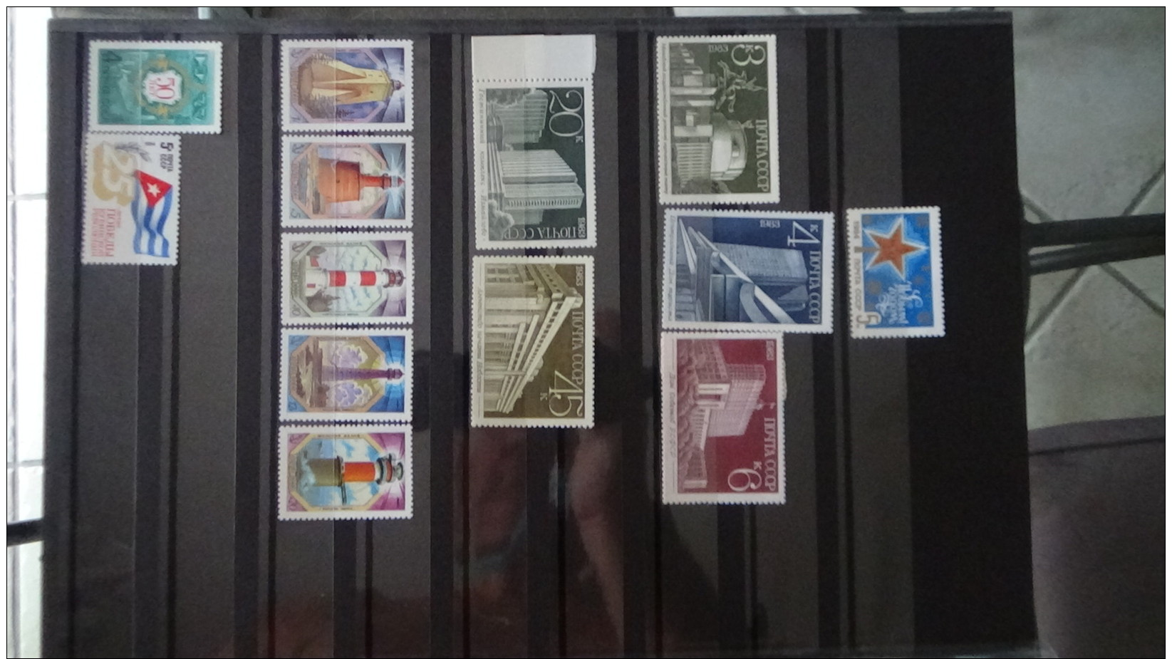 C Collection de Blocs et timbres  ** d'URSS (NOYTA CCCP) et autres pays  A saisir !!!