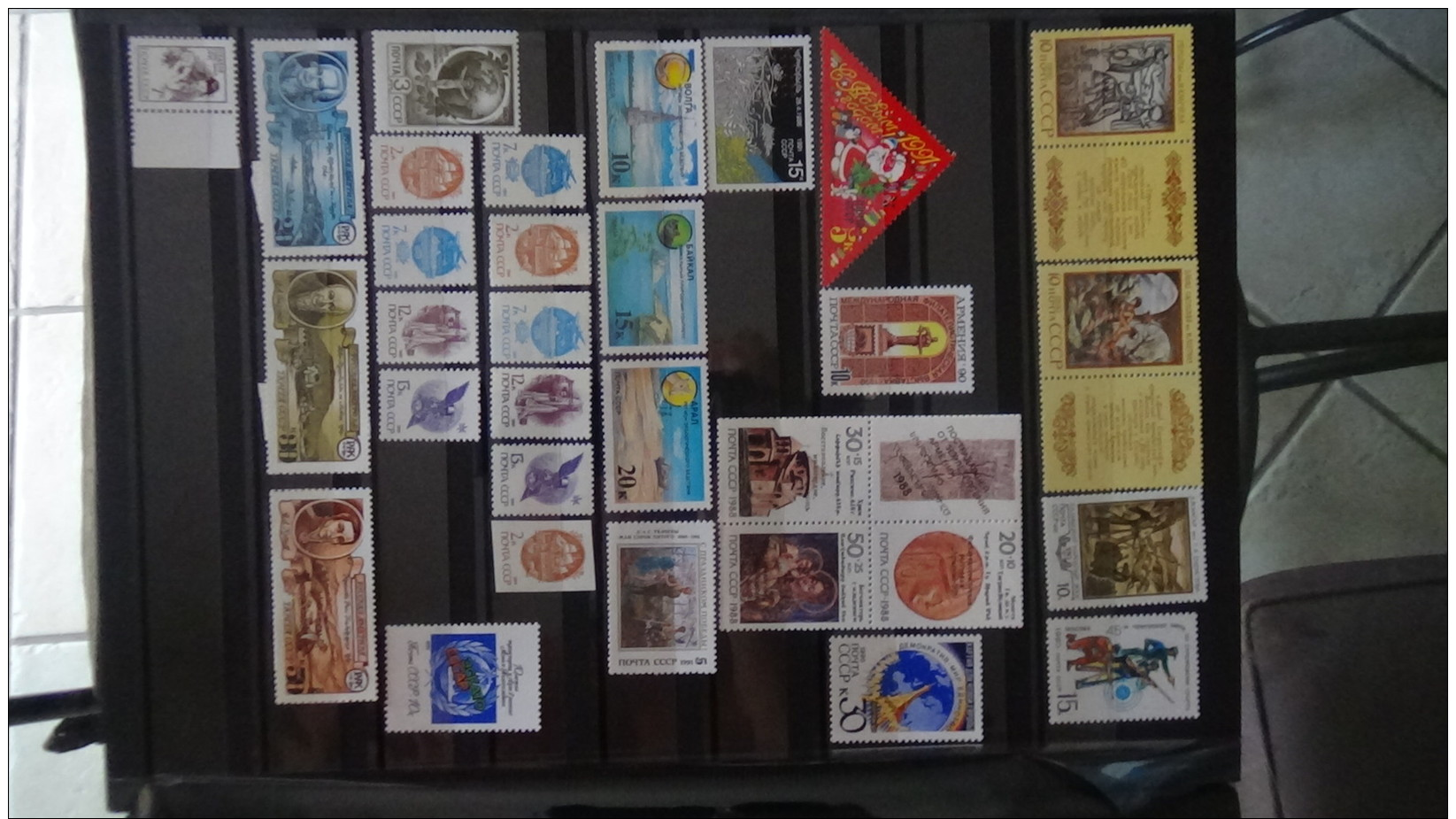 C Collection de Blocs et timbres  ** d'URSS (NOYTA CCCP) et autres pays  A saisir !!!