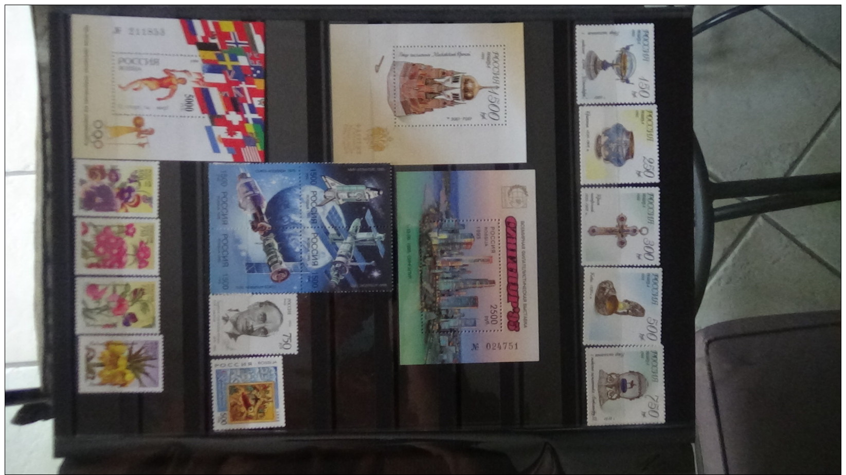 C Collection de Blocs et timbres  ** d'URSS (NOYTA CCCP) et autres pays  A saisir !!!