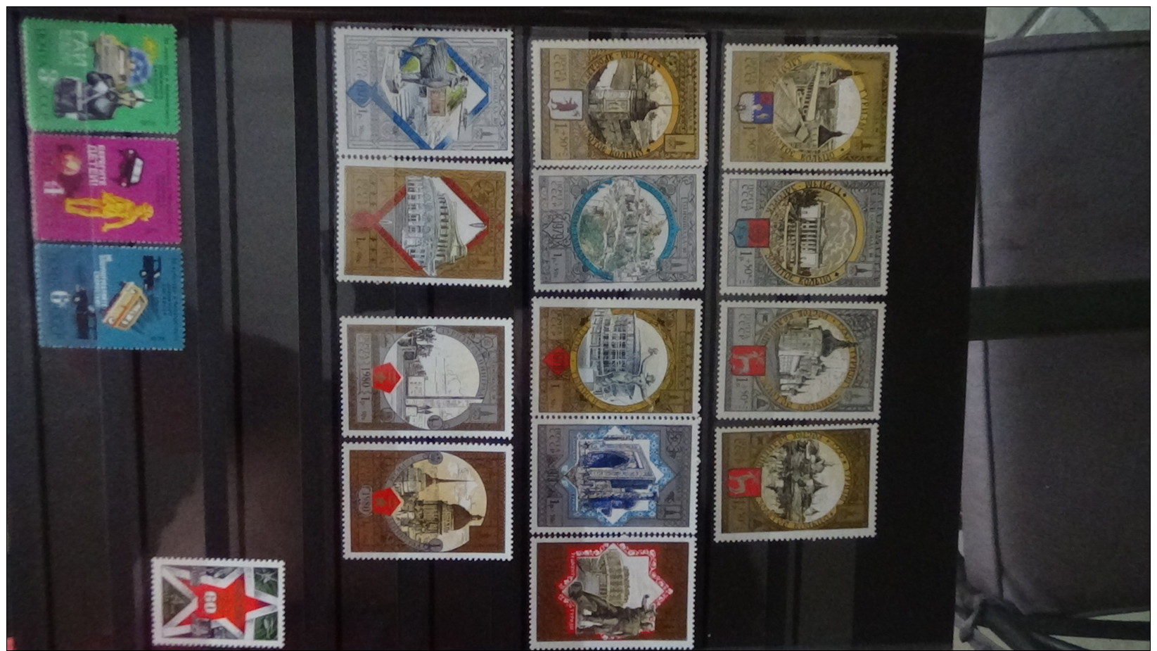 C Collection de Blocs et timbres  ** d'URSS (NOYTA CCCP) et autres pays  A saisir !!!