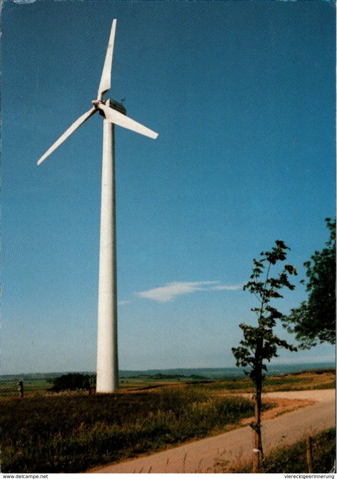 ! 1993 Ansichtskarte Pionier Windmühle Auenberg In Hausen Vor Wald, Windkraftanlage, Windrad - Windmolens