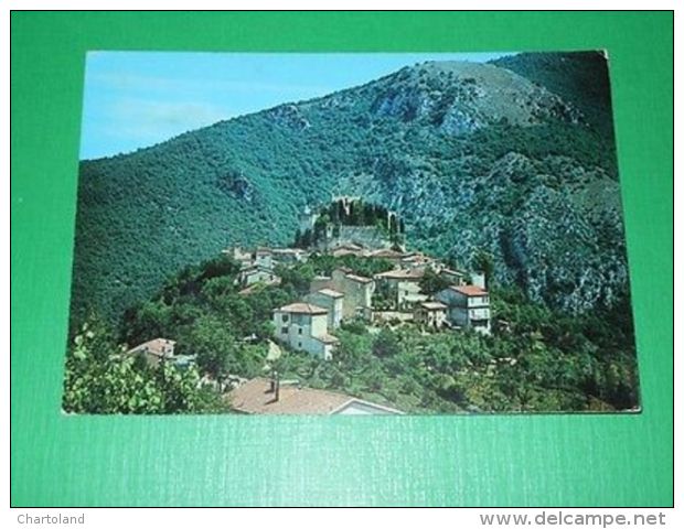 Cartolina Rocca Sinibalda - Panorama 1983 - Rieti