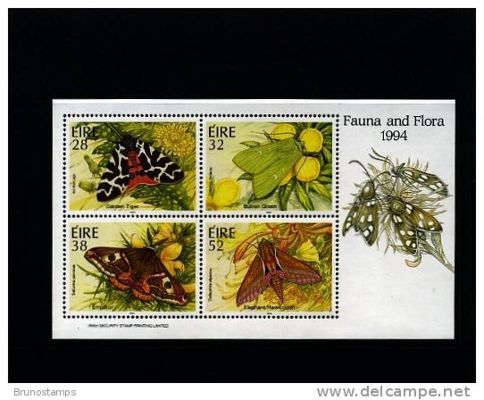 IRELAND/EIRE - 1994  FAUNA AND FLORA  MS MINT NH - Blocks & Sheetlets