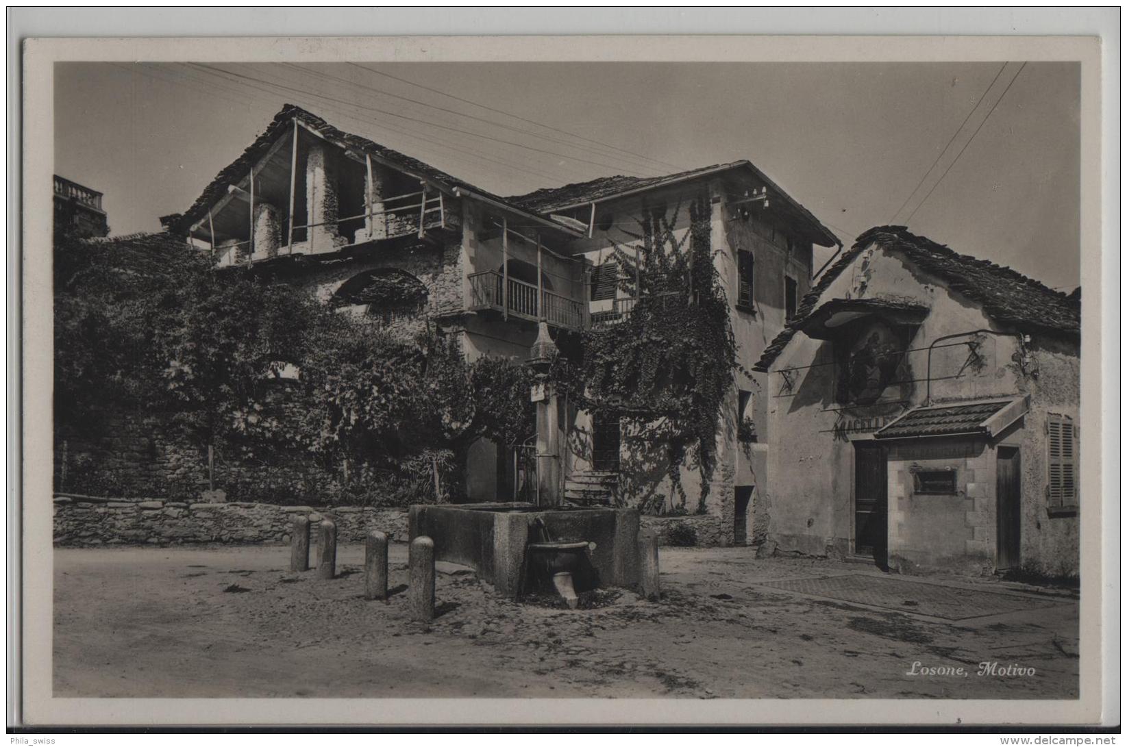 Losone, Motivo - Photo: Guggenheim No. 17869 - Losone