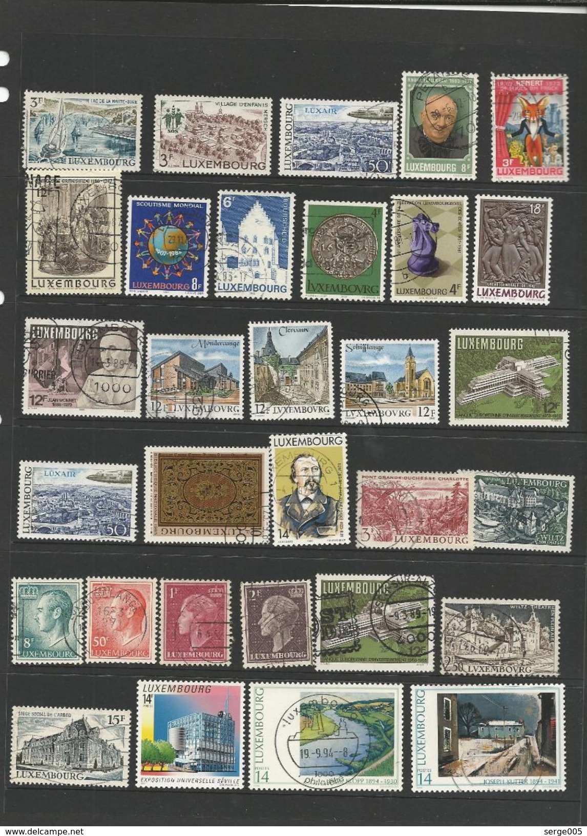 LUXEMBOURG COLLECTION  LOT No 1 0 8 - Collections