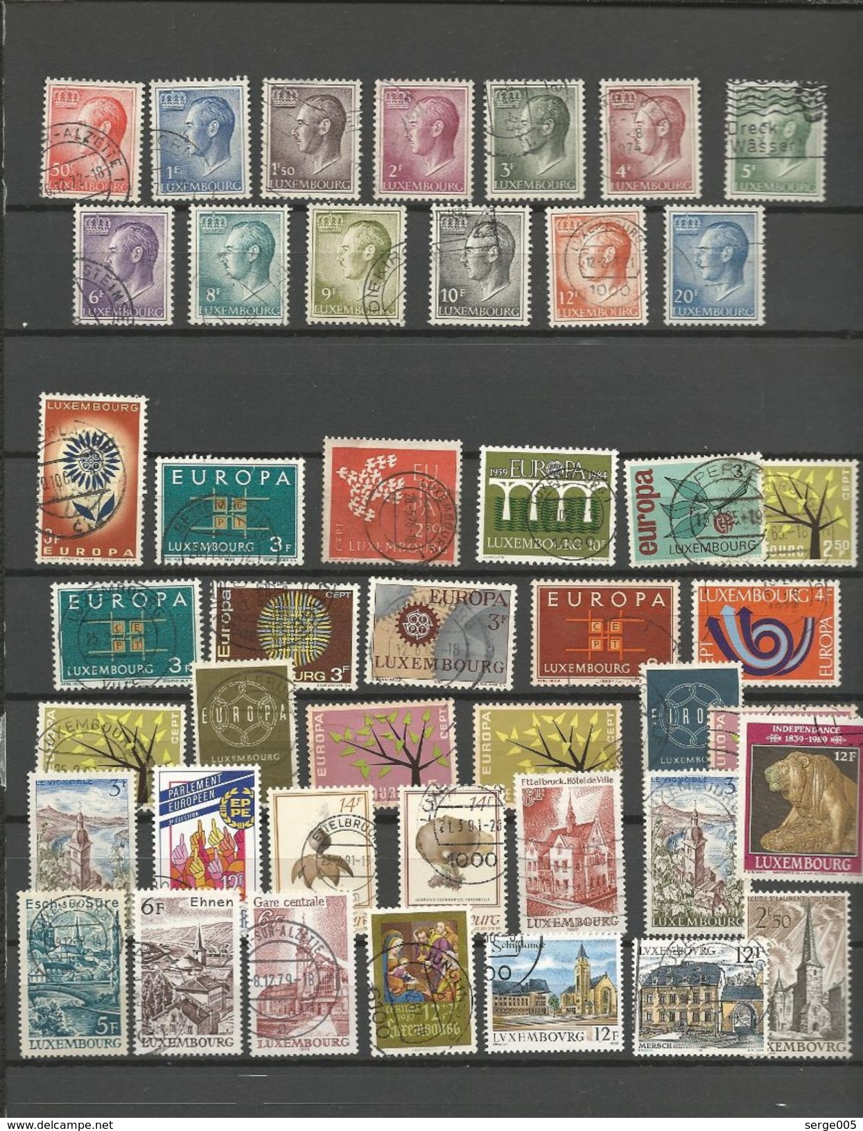 LUXEMBOURG COLLECTION  LOT No 1 1 1 - Collections