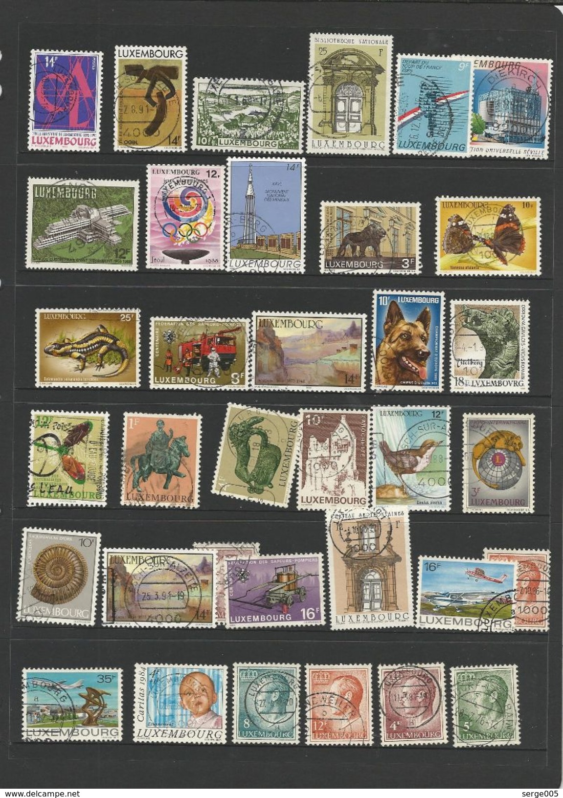 LUXEMBOURG COLLECTION  LOT No 1 1 6 - Collections