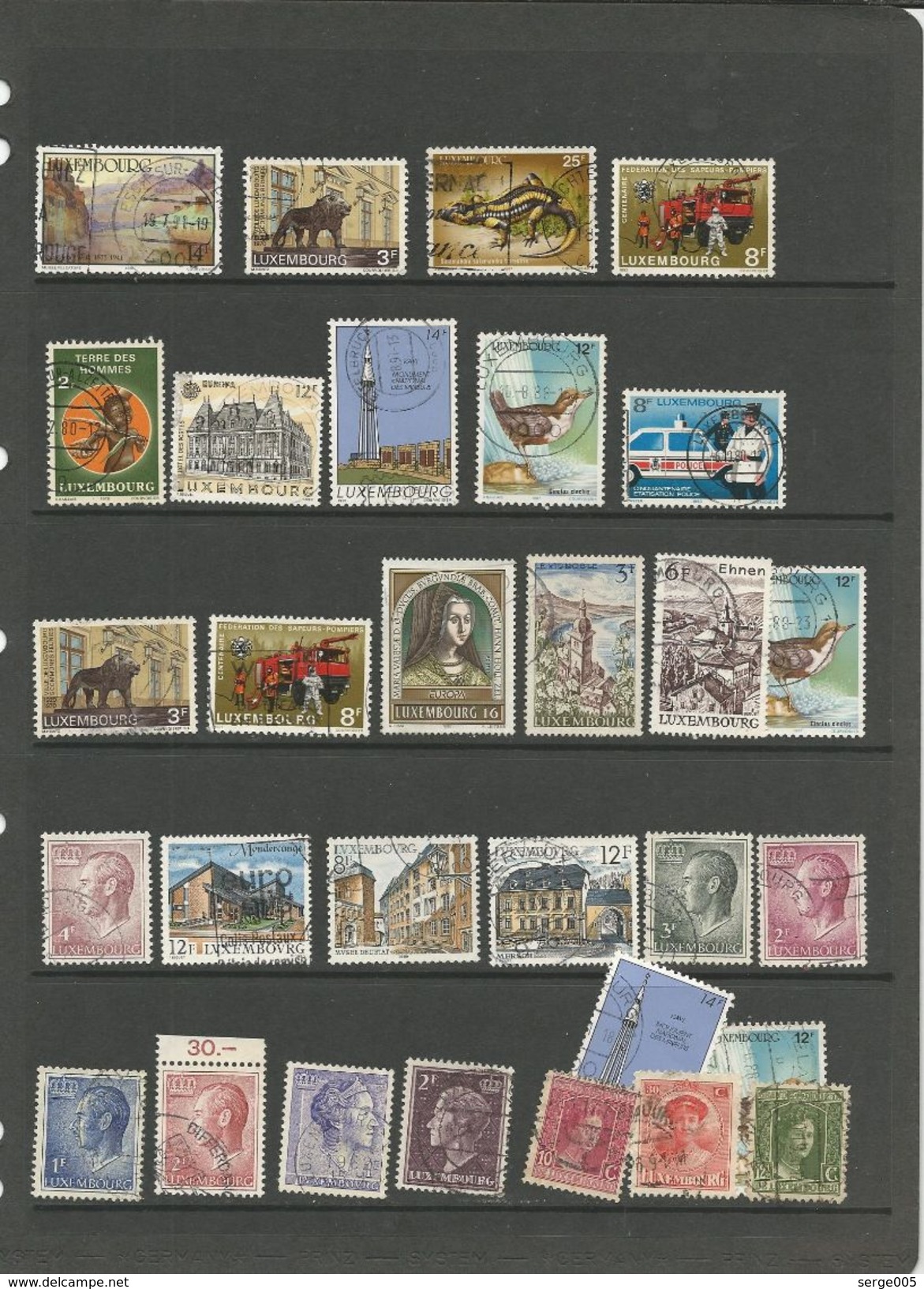 LUXEMBOURG COLLECTION  LOT No 1 1 7 - Collections