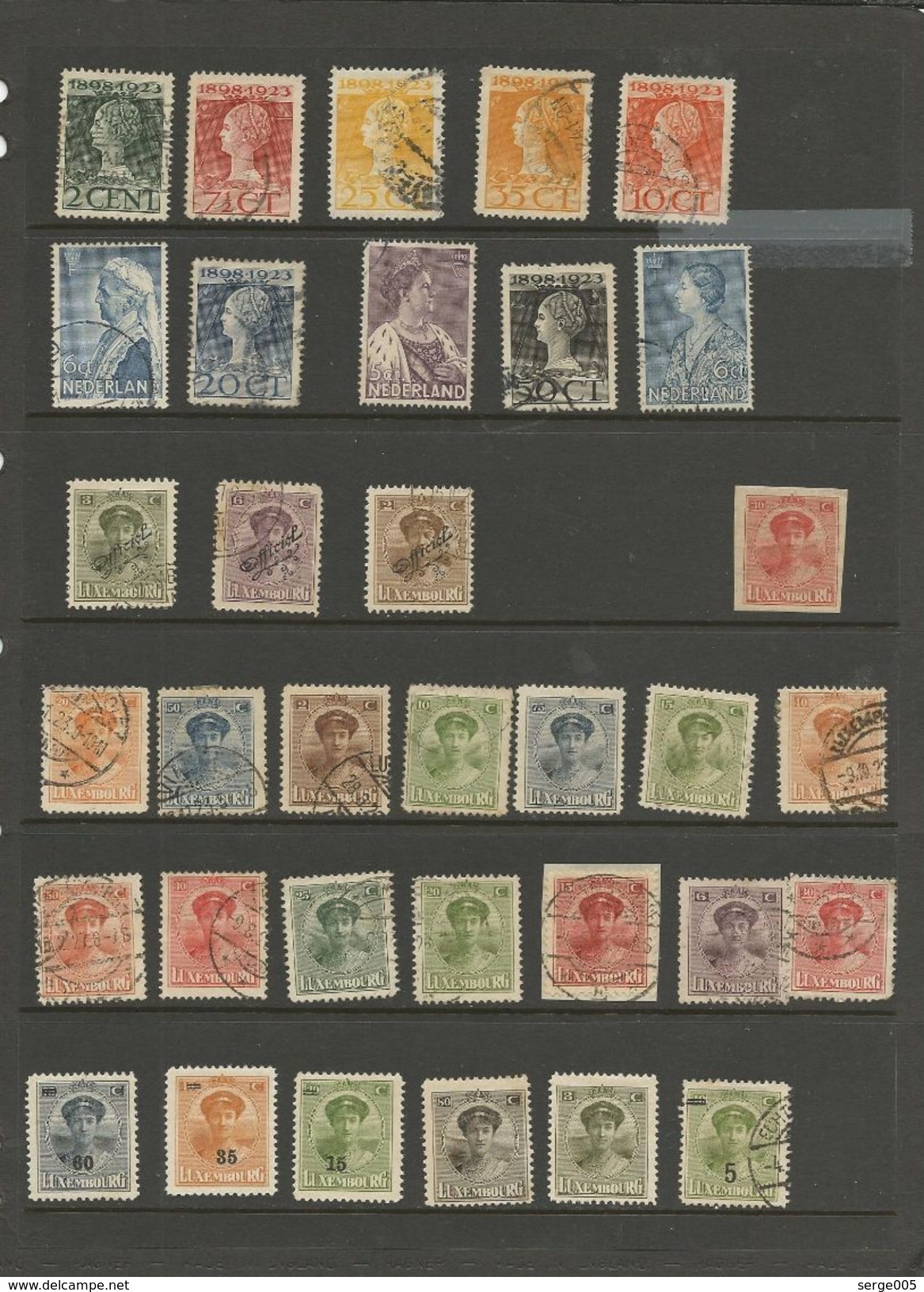 LUXEMBOURG COLLECTION  LOT No 1 1 8 - Colecciones