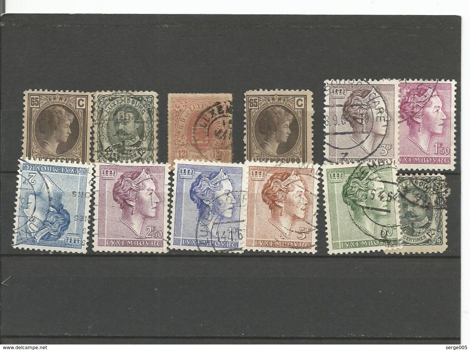 LUXEMBOURG COLLECTION  LOT No 1 2 4 - Collections