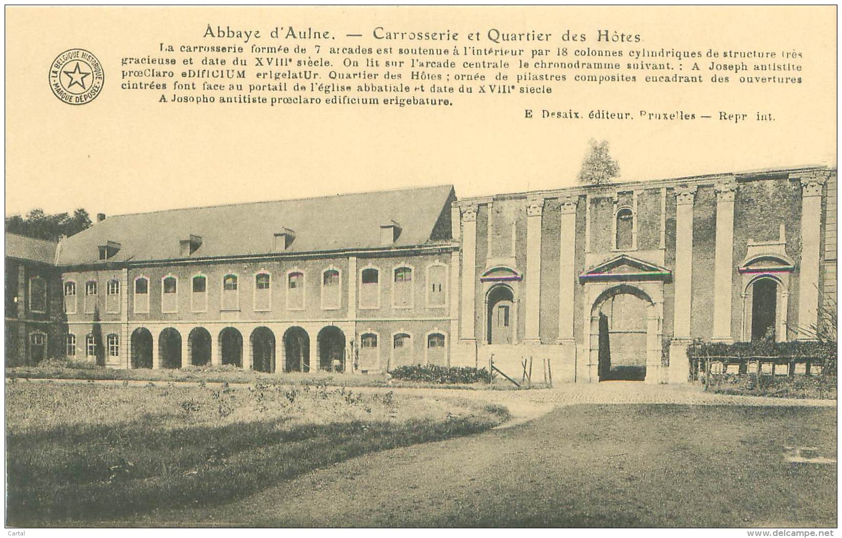 Abbaye D'AULNE - Carrosserie Et Quartier Des Hôtes. - Thuin