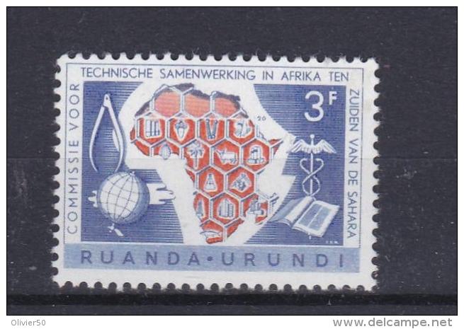 Ruanda-Urundi (1960)  - "Cooperation"   Neufs** - Neufs