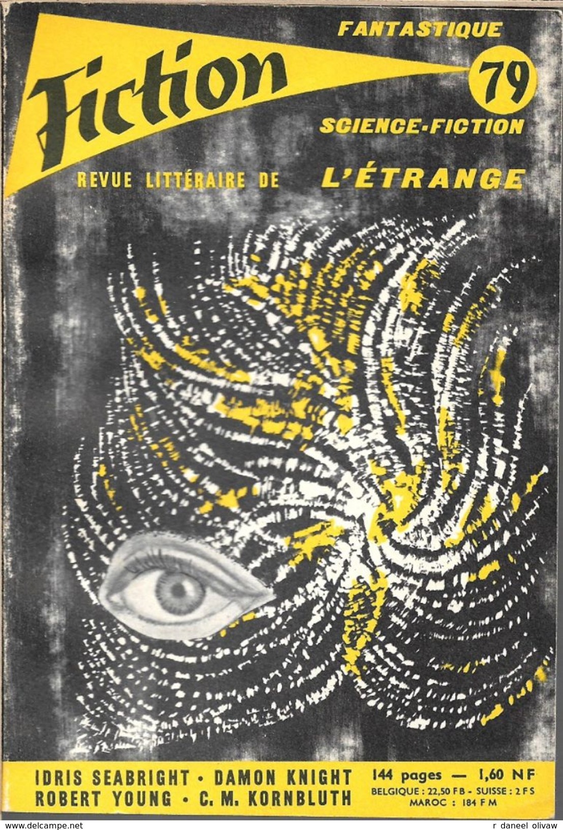 Fiction N° 79, Juin 1960 (BE+) - Fiction