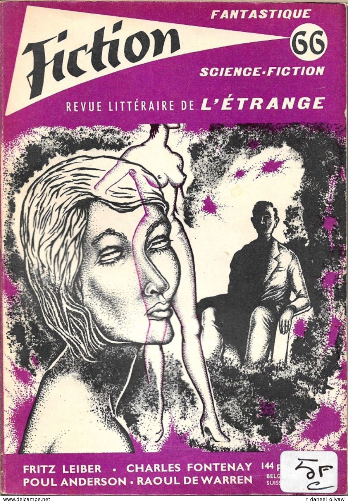 Fiction N° 66, Mai 1959 (BE+) - Fictie
