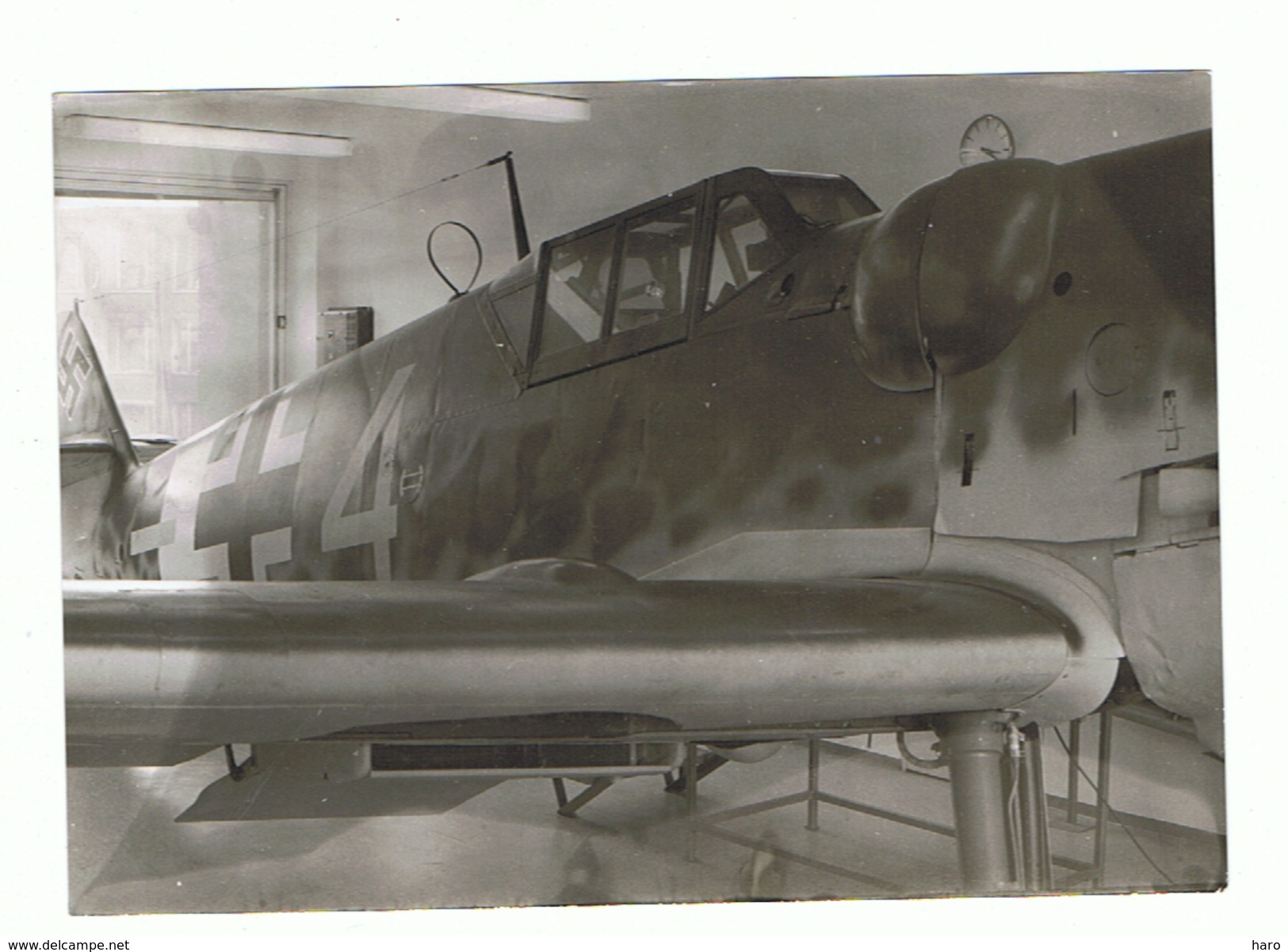 Photo (9 X 13 Cm) Guerre 40/45 - Avion Allemand Messerschmitt (b207) - Aviation