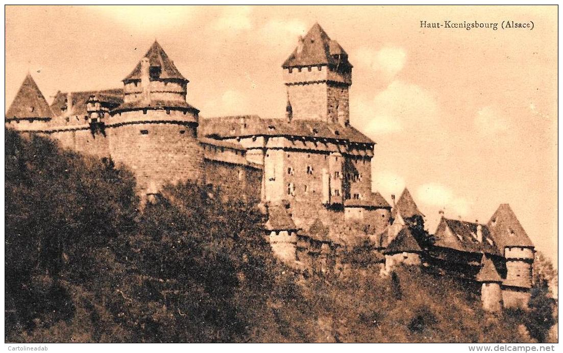 [DC10458] CPA - FRANCIA - HAUT KOENIGSBOURG - ALSACE - Non Viaggiata - Old Postcard - Altri & Non Classificati