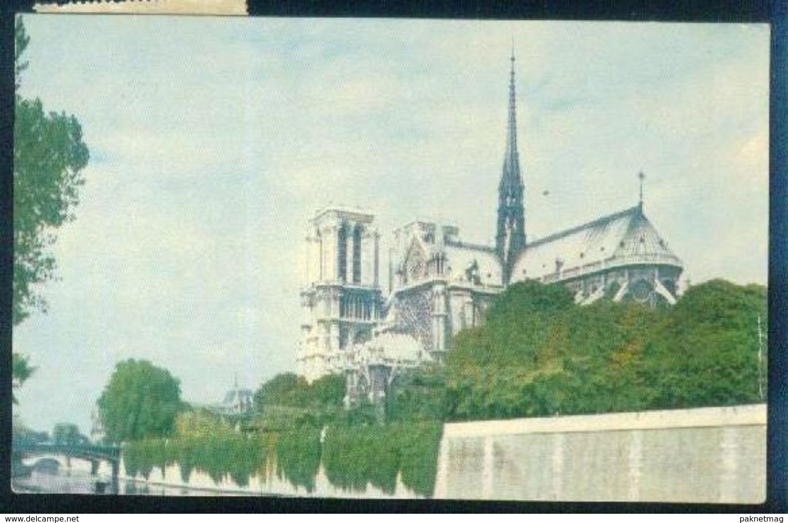 G109- Postal Used Post Card. Posted From France To USA. United State Of America. - Other & Unclassified