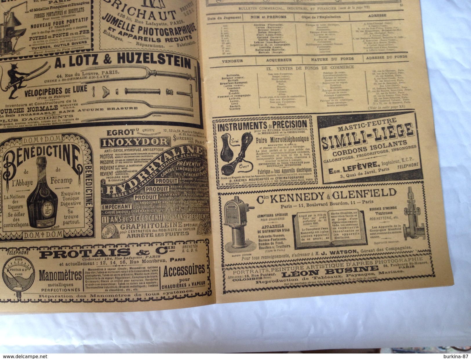 l'INGENIEUR CIVIL, 1896 , journal d'application et de vulgarisation des découvertes les plus récentes