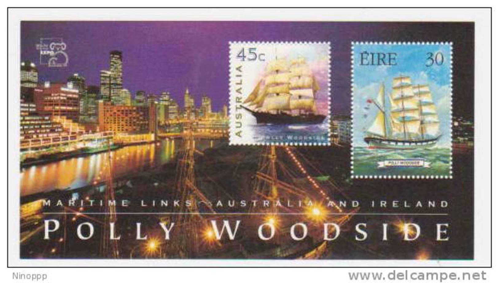 Australia 1999 Australia 99  Joint Issue With  Ireland   Miniature Sheet MNH - Mint Stamps