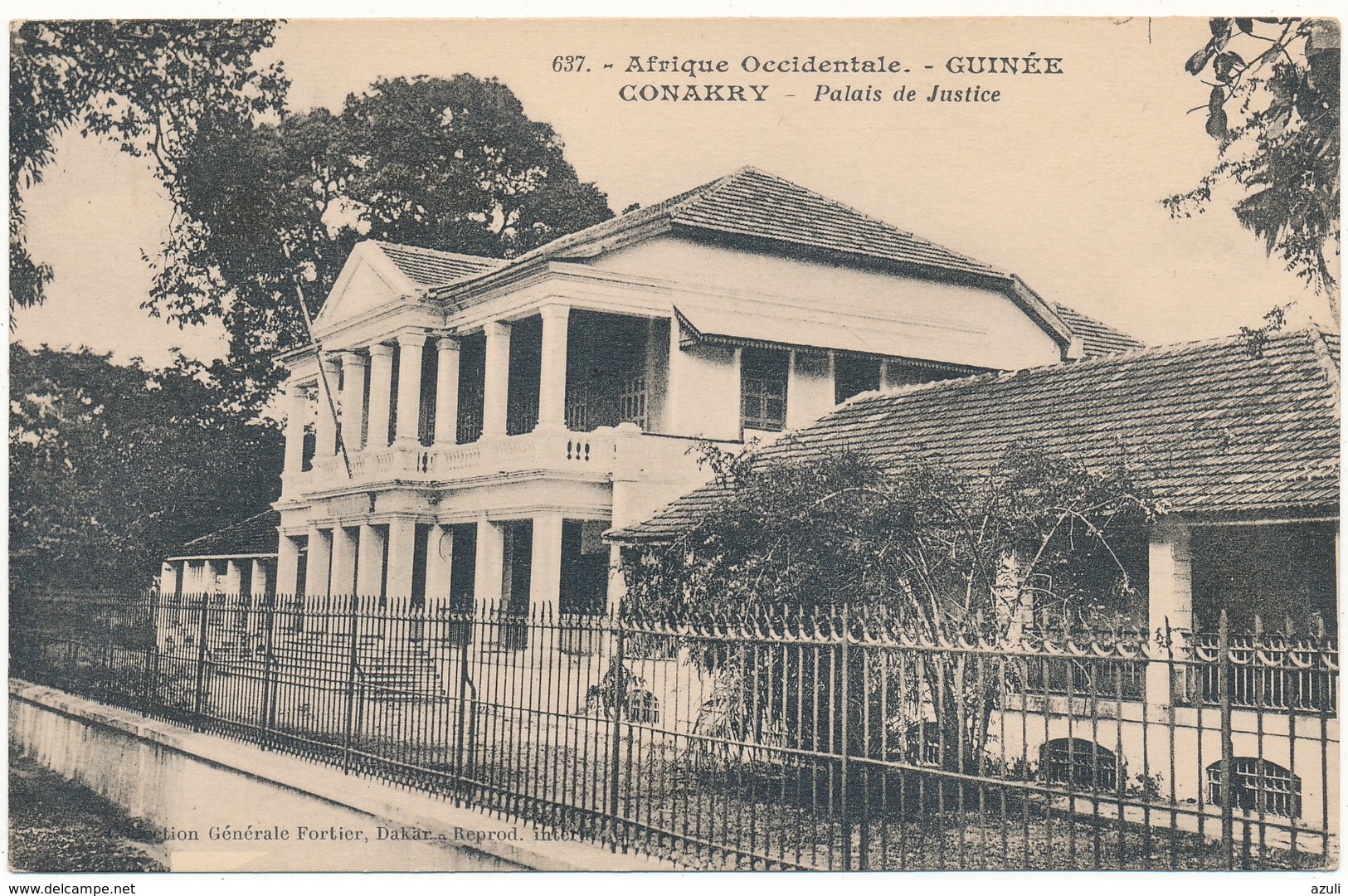 GUINEE, CONAKRY -  Palais De Justice - Fortier - Guinée